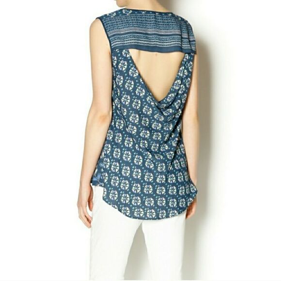 BCBG Adonia Cutout Tank Sz S - Picture 2 of 9